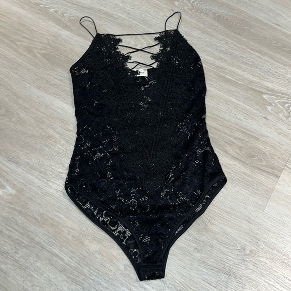 Tops - Lace Bodysuit